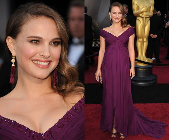 natalie portman julia roberts necklace. 2011 Oscars: Natalie Portman