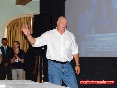 Wrestler Kane in India WWE Superstar Kane India Pictures