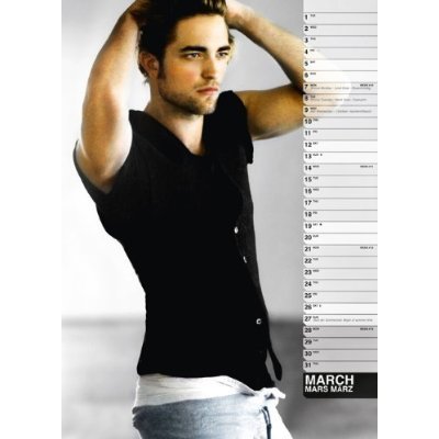 robert pattinson 2011 calendar. 2011 Robert Pattinson calendar