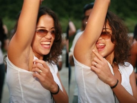 hot actress shown her  hot armpit