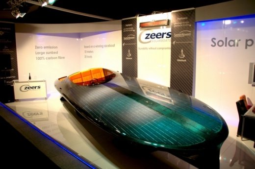 world's first solar speedboat
