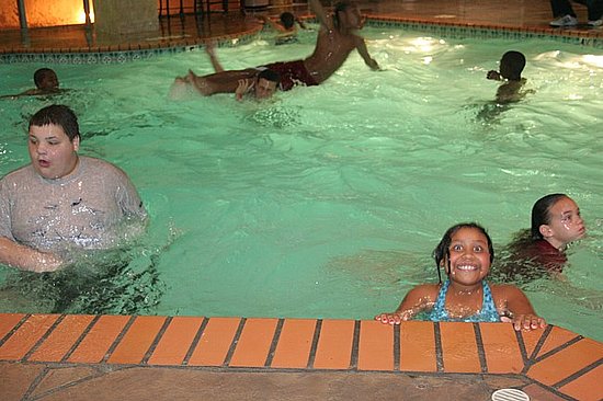 Hotel pool fun!