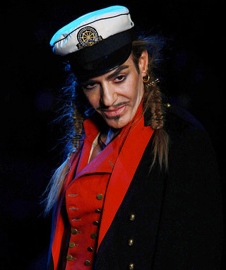 john galliano dior 2011. inebriated John Galliano