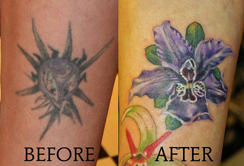 tattoo cover kit. Nice cover-up tattoo when you