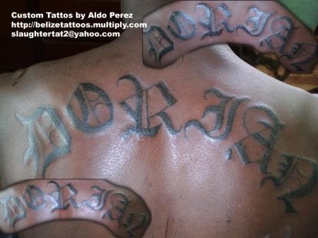  tattoo lettering old english 