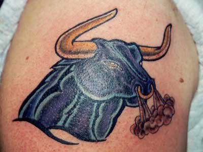 Art symbol taurus tattoos