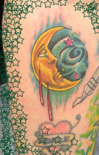 Star And Moon Tattoo Designs. sun moon star tattoos. sun