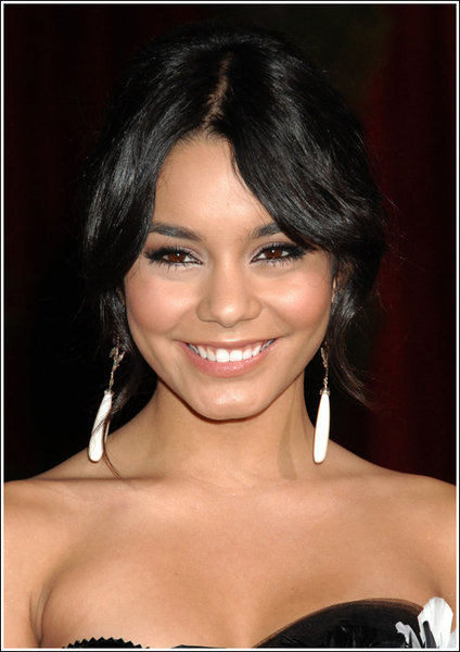 vanessa hudgens hairstyles with side bangs. Updo hairstyles like starting