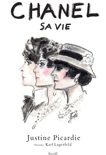 karl lagerfeld sketches. Karl Lagerfeld Sketches of Gabrielle Coco Chanel for Biography by Justine Picardie Previous Next