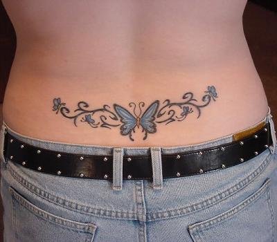 lower back tattoo pictures. small lower back tattoos
