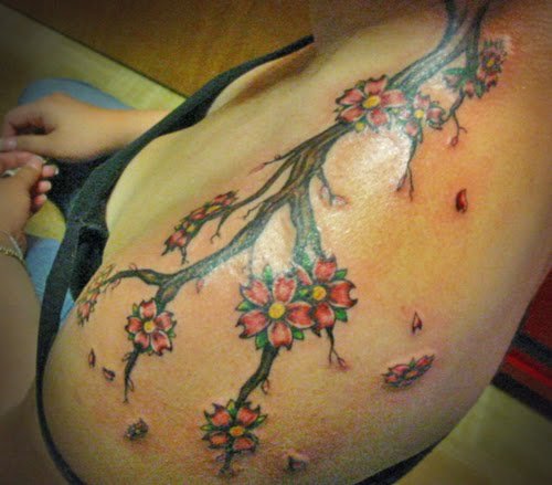 Cherry Blossom Tattoos.
