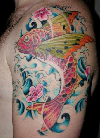 Koi Fish Dragon Tattoo Meaning. Koi fish tattoos meanings can