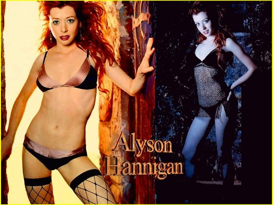 alyson hannigan wallpaper. Alyson Hannigan made her