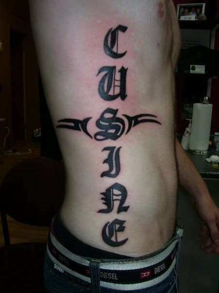 quote tattoo on rib cage. quote tattoo on rib cage.