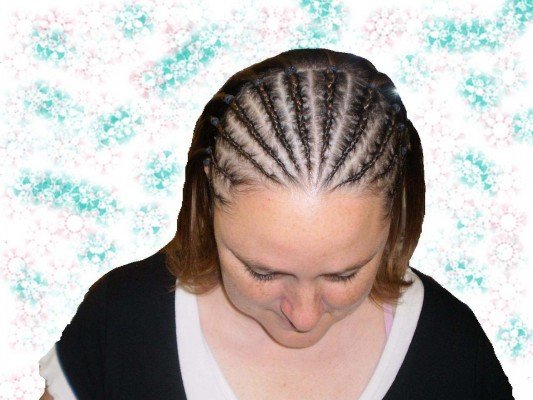 corn row hairstyles. Picture of Allen-Iverson cornrow braids Hairstyles. Clips can be added to give color to this hairstyle. These corn rows take an