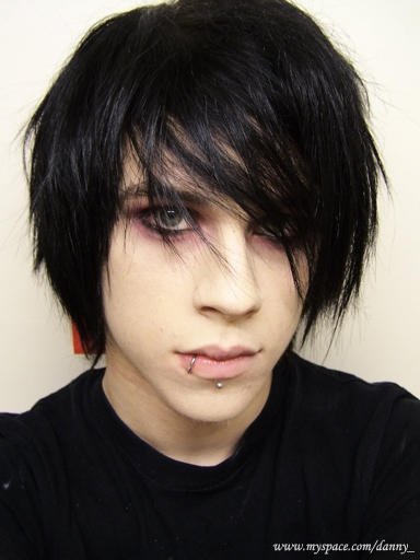 blonde hairstyles men. Cool Emo Hairstyle for Men Emo