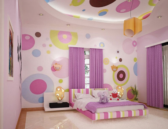 Girl Wallpaper Designs. Girls Wallpaper Bedroom