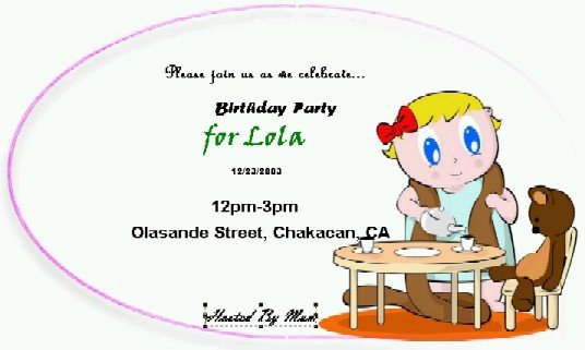 birthday party invitations printable. printable birthday party