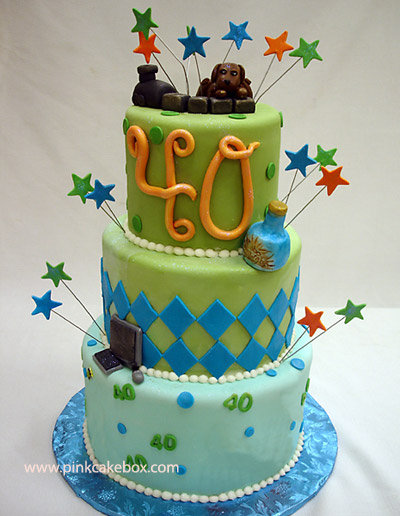 cake ideas for 40th birthday. 40th birthday cake idea