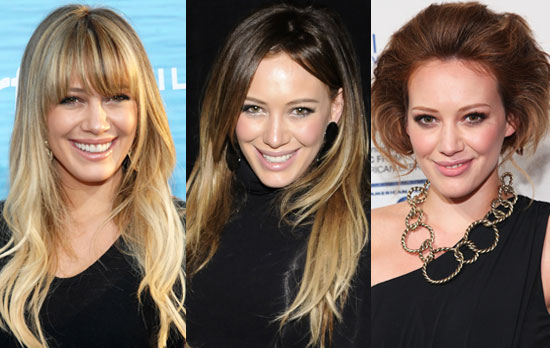 how to do your hair like hilary duff. This is typically how we