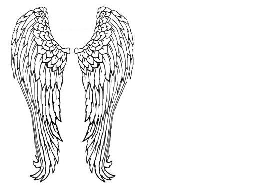 New wings designs for tattoo. Etsy :: Alchemy :: Angel wings tattoo print 