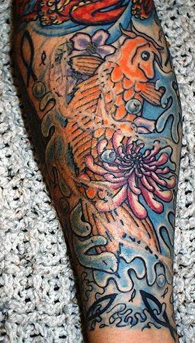 Japanese Tattoo Koi Fish