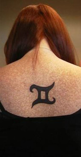 symbol gemini art tattoos can also be more experimental, especially if one 