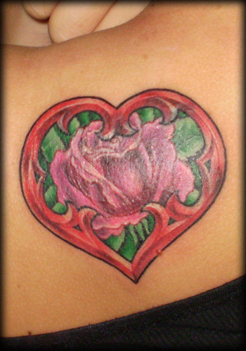 Heart tattoos represent the Heart tattoos represent the