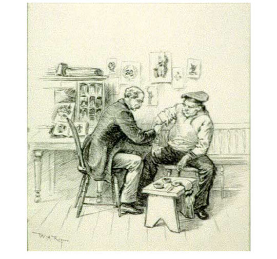 Sailors were a ready canvas, and the first tattoo shops in America sprouted 