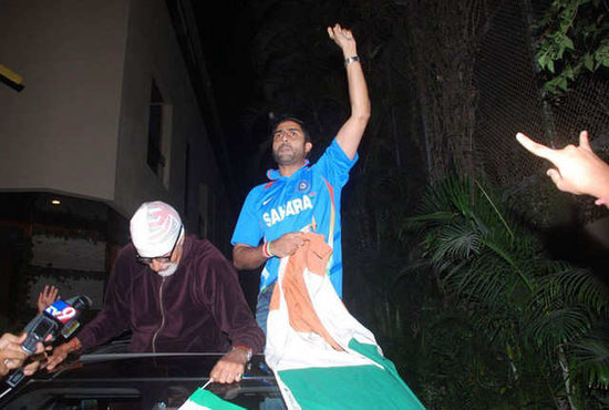 cricket world cup final 2011 celebrations pt 2. Wins World Cup - Part 2