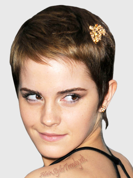 Reivigeschlor Emma Watson Short Haircut 2010