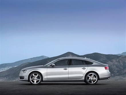 2010 Audi A5 Sportback. 2010 Audi A5 Sportback Side