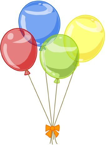 birthday party balloons clip art. and Birthday Party Balloon