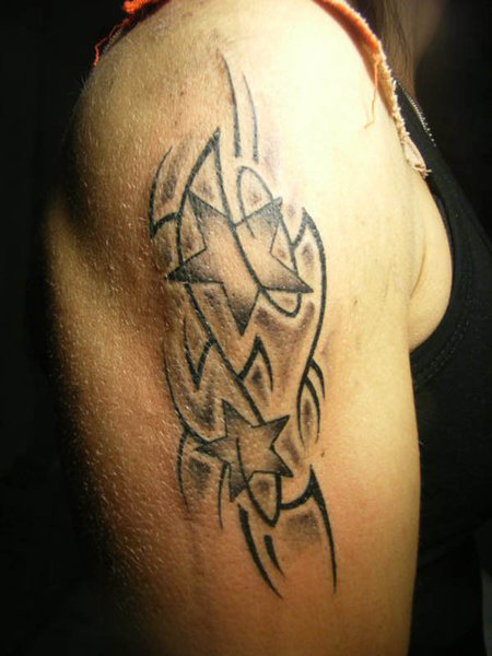 star tattoos for men on arm. hairstyles Foot Star Tattoos