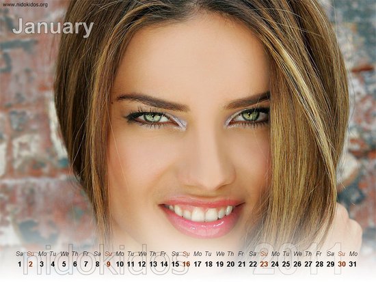 adriana lima 2011 pictures. Adriana Lima Calendar 2011,