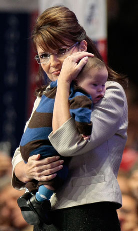 sarah palin pregnant pictures. Sarah Palin#39;s Pregnancy During
