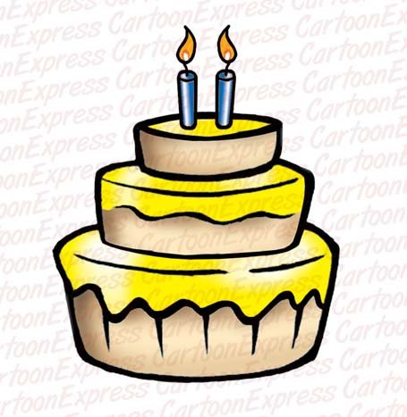 Free Clip Art Cakes. free birthday cake clip art