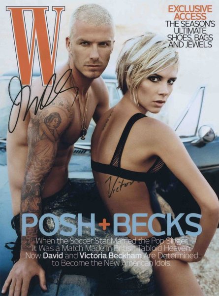 victoria beckham and david beckham w magazine. Victoria Beckham David Beckham