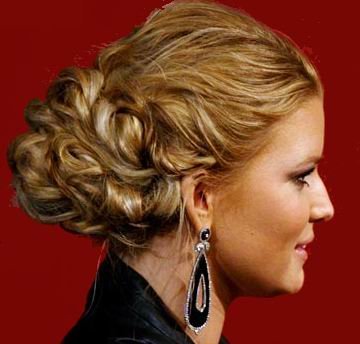 micro braids hairstyle. formal hairstyles with raids.