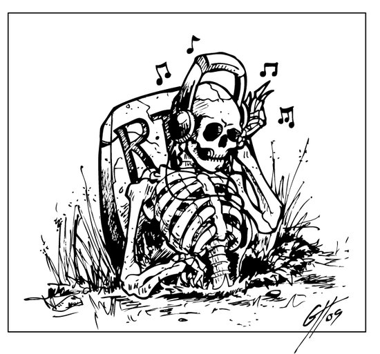 peace tattoo. Rock in Peace Tattoo Flash by