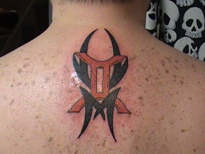 Gemini Tattoos Designs For Guys. -gemini-tattoo-designs-art