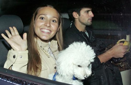 novak djokovic jelena ristic. Novak Djokovic girlfriend