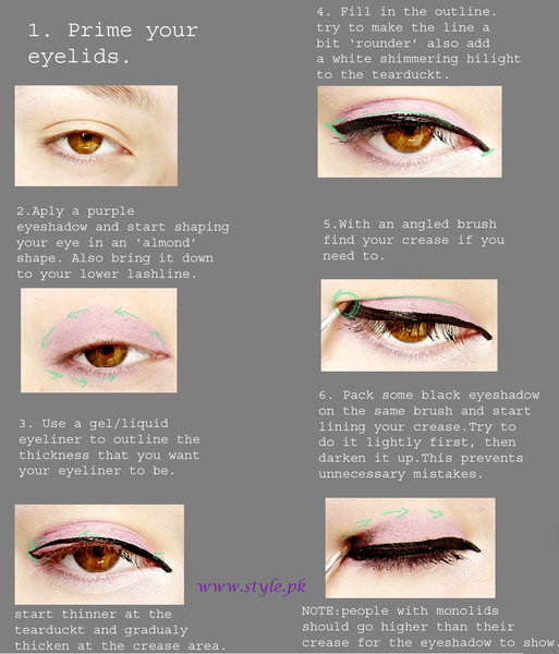 pakistani makeup tutorial. Eye Makeup Tutorial For Girls