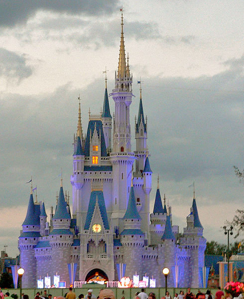magic kingdom castle. Disney World - Orlando, FL