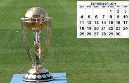 world cup 2011 cricket time table. ICC Cricket World Cup 2011