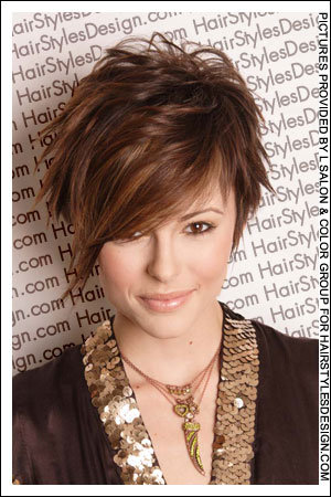 Vanessa Minnillo S Funky Short Haircuts For Women 2011