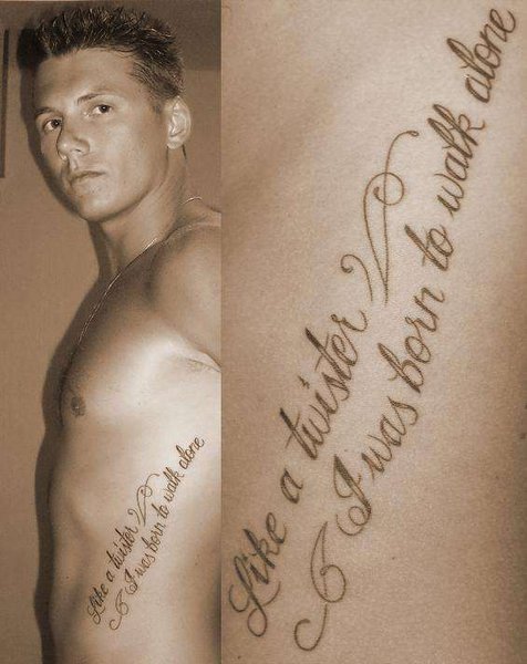 tattoo quotes about life. famous tattoo quotes about