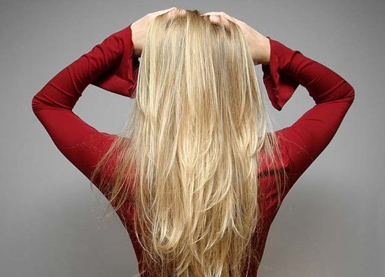 blonde hair with red lowlights. Ashlee Simpson#39;s red hair