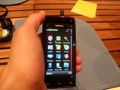 nokia x6 blue colour. Nokia X6 black