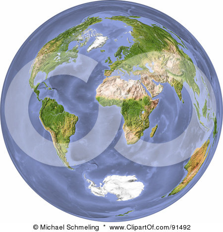 world map continents and oceans. world map continents and